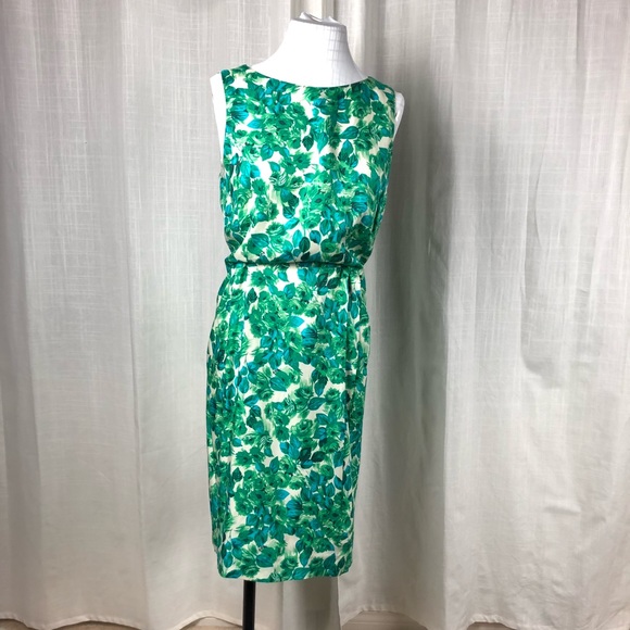 Boden Dresses & Skirts - Boden Floral Print Sleeveless Silk Midi Dress